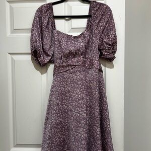 Arula Floral Purple Women's Dress